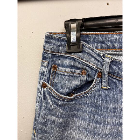 Abercrombie Fitch Jeans Womens size 4S Emma Stretch Medium wash Denim Blue - Picture 8 of 9